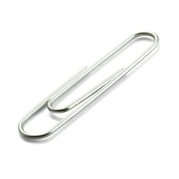 Officemate® Paper Clips, Premium #1, 100 Per Box, 10 Boxes