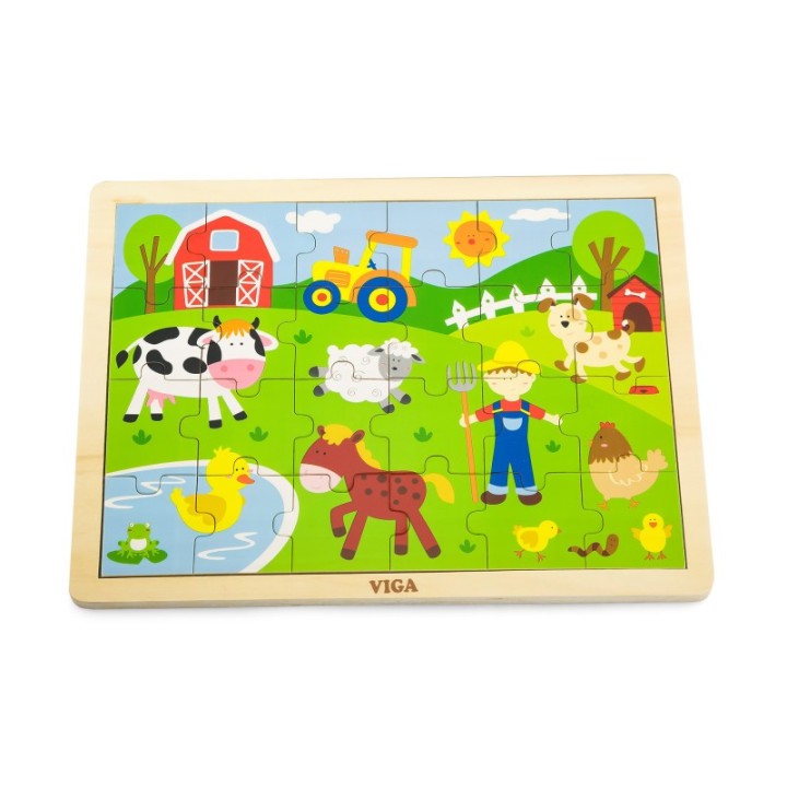 The Original Toy Company Farm Classic Jigsaw Puzzle