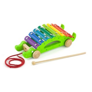 The Original Toy Company Crocodile "Pull-Along" Xylophone