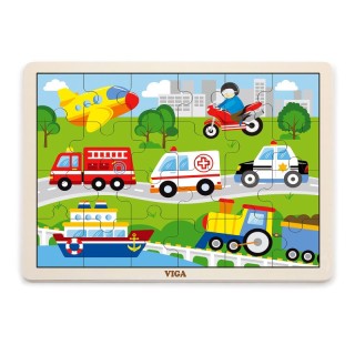 The Original Toy Company Vehicles Classic Jigsaw Puzzle