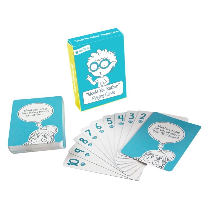 Open the Joy "Would You Rather" Playing Cards