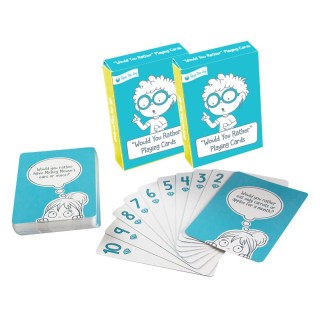 Open the Joy "Would You Rather" Playing Cards, 2 Sets