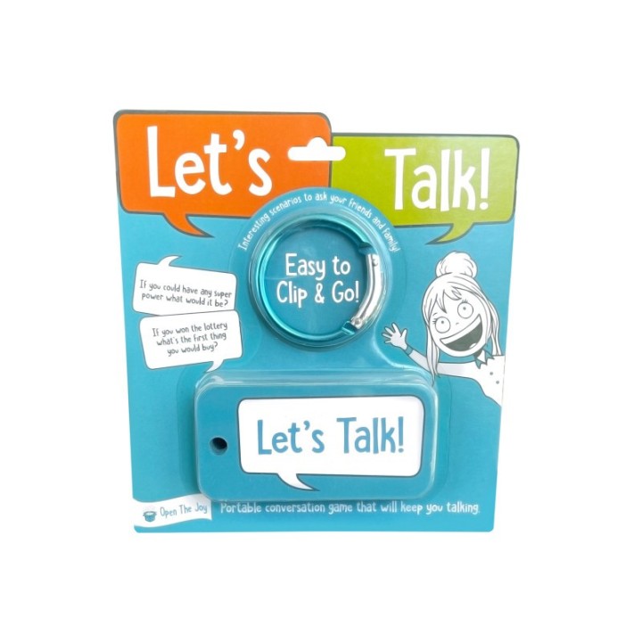Open the Joy Let's Talk! Portable Conversation Cards