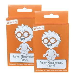 Open the Joy Anger Management Cards, 2 Sets