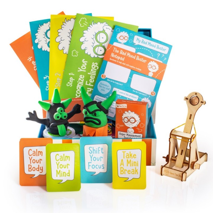 Open the Joy Anger Management Box, Activities for Kids