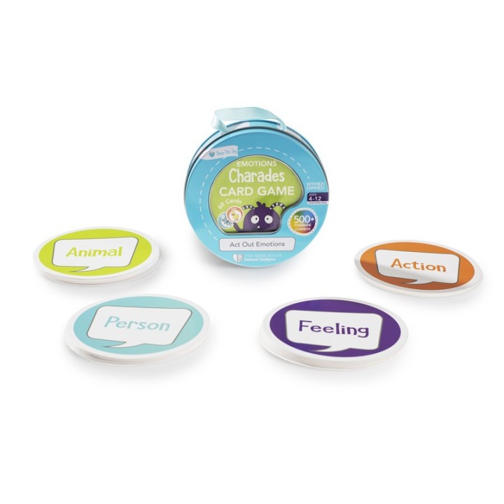 Open the Joy Emotions Charades Card Game