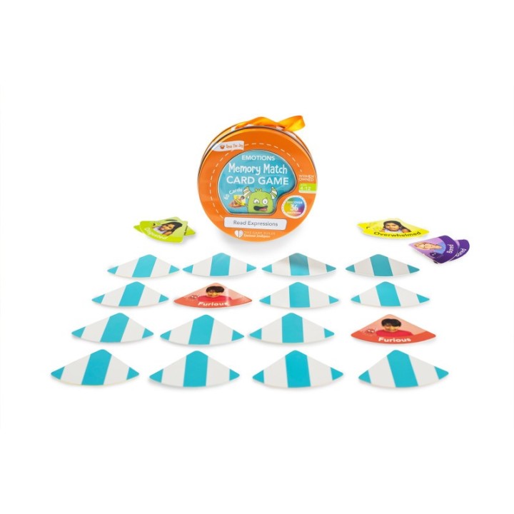Open the Joy Emotions Memory Match Card Game for Kids