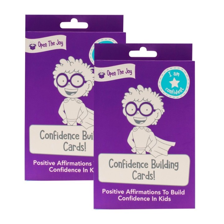 Open the Joy Confidence Building Cards, 2 Sets