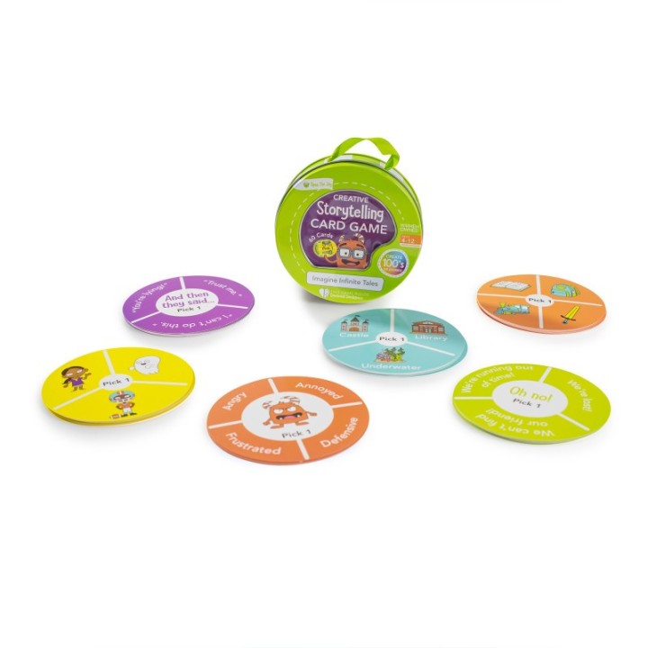 Open the Joy Creative Storytelling Card Game for Kids