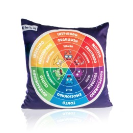 Open the Joy Weighted Emotions Wheel Pillow, Bilingual English & Spanish