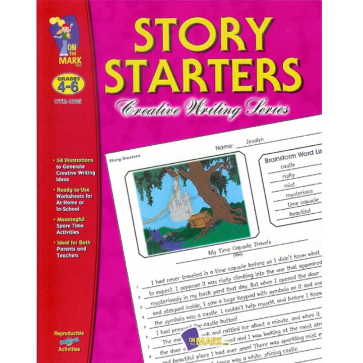 On the Mark Press Story Starters, Grades 4-6