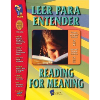 On the Mark Press Leer para Entender/Reading for Meaning - A Spanish/English Workbook, Grades 1-3