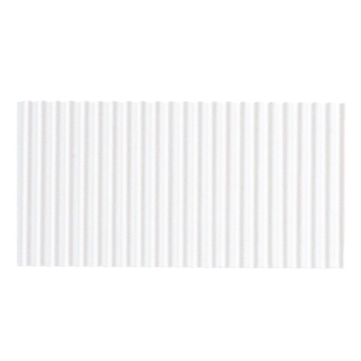 Corobuff® Corrugated Paper, White, 48" x 25', 1 Roll