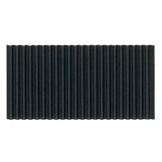 Corobuff® Corrugated Paper, Black, 48" x 25', 1 Roll