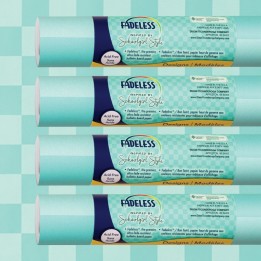 Fadeless® Schoolgirl Style Bulletin Board Paper, 48" x 12', Daydream, 4 Rolls