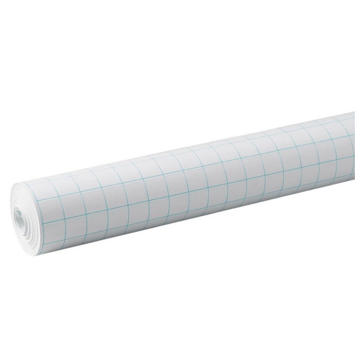 Pacon® Grid Paper Roll, White, 1" Quadrille Ruled 34" x 200', 1 Roll
