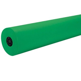 Tru-Ray® Art Paper Roll, Festive Green, 36" x 500', 1 Roll