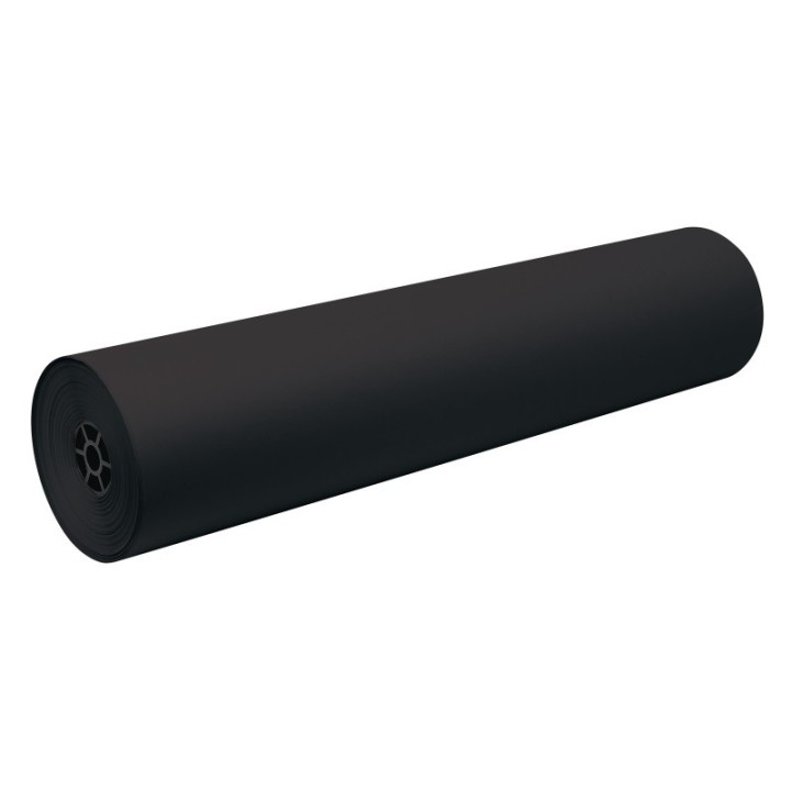 Tru-Ray® Art Roll, Black, 36" x 500', 1 Roll