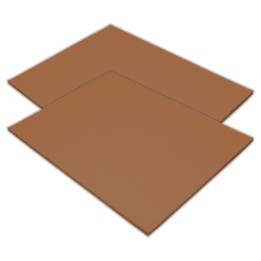 Tru-Ray® Construction Paper, Heavyweight, Warm Brown, 18" x 24", 50 Sheets Per Pack, 2 Packs