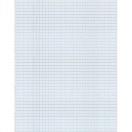 Pacon® Graphing Paper, White, 1/4" Quadrille Ruled, 8-1/2" x 11", 500 Sheets