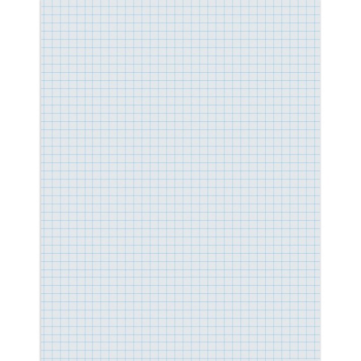 Pacon® Graphing Paper, White, 1/4" Quadrille Ruled, 8-1/2" x 11", 500 Sheets
