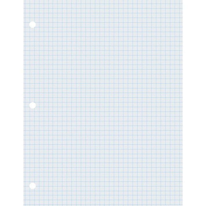 Pacon® Graphing Paper, White, 2-sided, 1/4" Quadrille Ruled 8-1/2" x 11", 500 Sheets