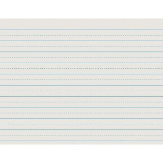 Pacon® Newsprint Handwriting Paper, Alternate Dotted, Grade 2, 3/4" x 3/8" Ruled Long, 11" x 8-1/2", 500 Sheets