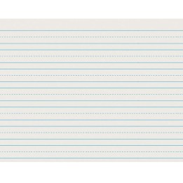 Pacon® Newsprint Handwriting Paper, Skip-A-Line, Grade 2, 3/4" x 3/8" x 3/8" Ruled Long, 11" x 8-1/2", 500 Sheets