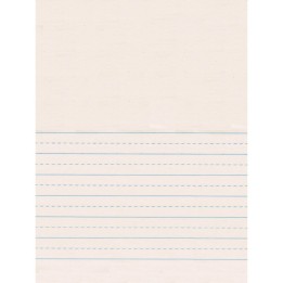 Pacon® Newsprint Handwriting Paper, Picture Story, 7/8" x 7/16" Ruled Short, 9" x 12", 500 Sheets