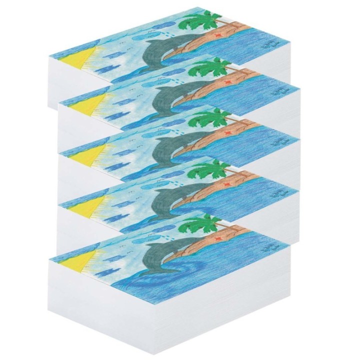 Pacon® Newsprint Paper, White, 9" x 12", 500 Sheets Per Pack, 5 Packs