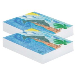 Pacon® Plain White Newsprint 12" x 18", 500 Sheets Per Pack, 2 Packs