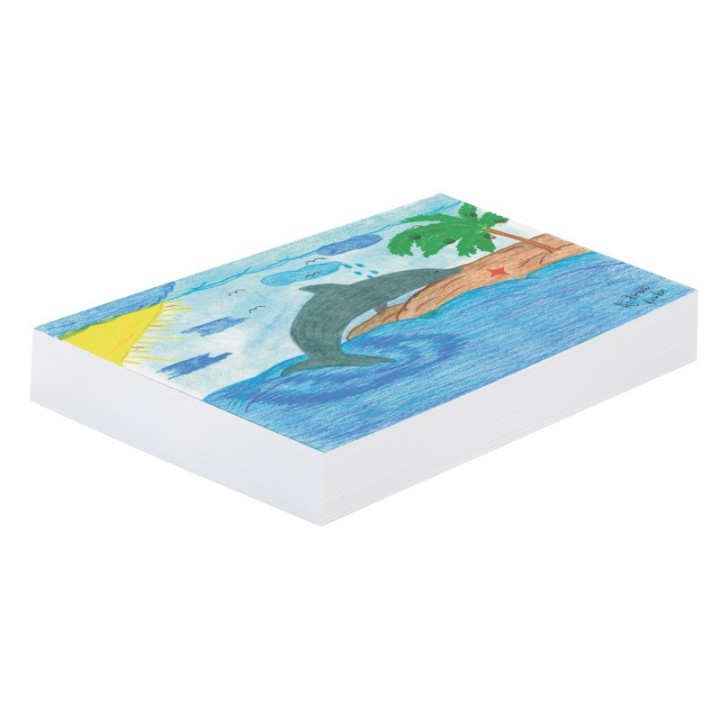 Pacon® White Newsprint, 30 lb Weight,White, 18" x 24", 500 Sheets