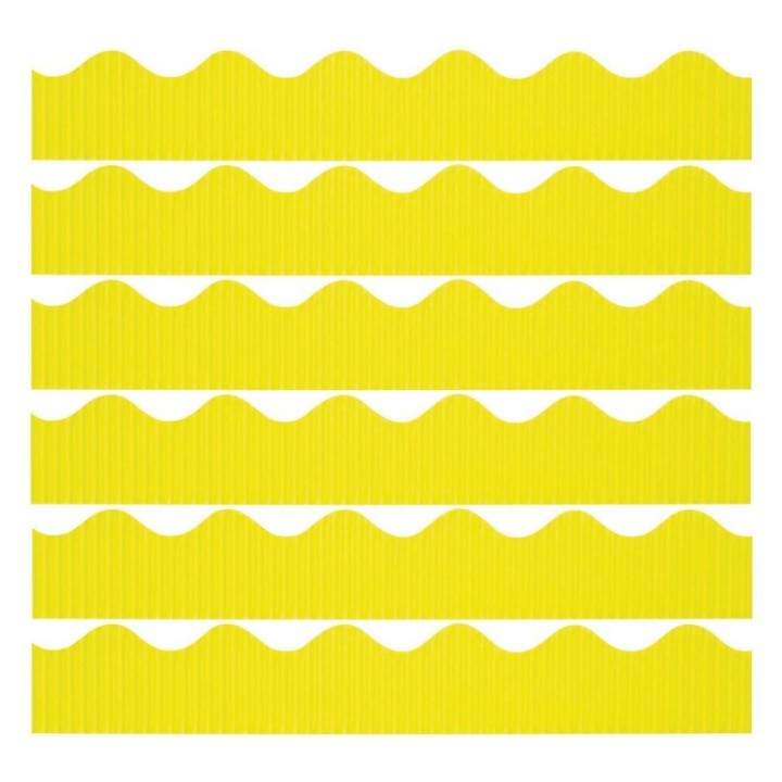 Bordette® Decorative Border, Canary, 2-1/4" x 50', 6 Rolls