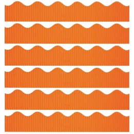 Bordette® Decorative Border, Orange, 2-1/4" x 50', 6 Rolls