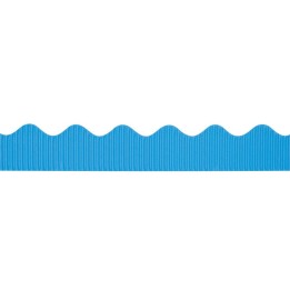 Bordette® Decorative Border, Brite Blue, 2-1/4" x 50', 1 Roll
