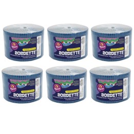 Bordette® Decorative Border, Rich Blue, 2-1/4" x 50', 6 Rolls
