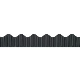 Bordette® Decorative Border, Black, 2-1/4" x 50', 1 Roll