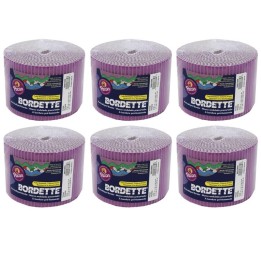 Bordette® Decorative Border, Violet, 2-1/4" x 50', 6 Rolls