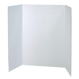 Pacon® Presentation Board, White, Single Wall, 48" x 36", 1 Board