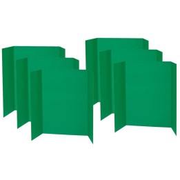 Pacon® Presentation Board, Green, Single Wall, 48" x 36", Pack of 6