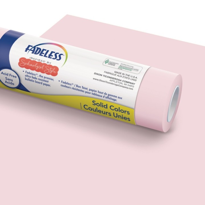 Fadeless® Schoolgirl Style™ Bulletin Board Paper, 48" x 50' Roll, Lavender Haze