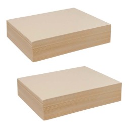 Pacon® Drawing Paper, Manila, Medium Weight, 9" x 12", 500 Sheets Per Pack, 2 Packs