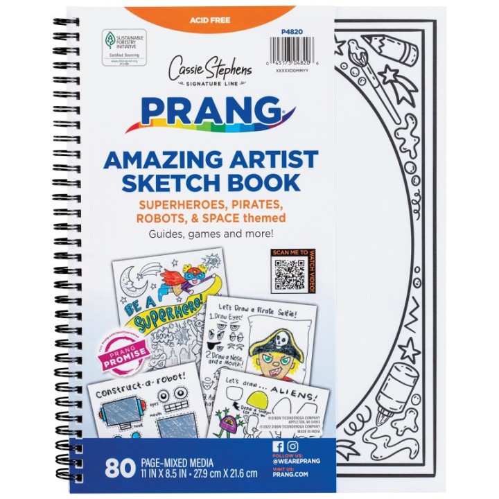 Prang® Amazing Artists Sketch Book
