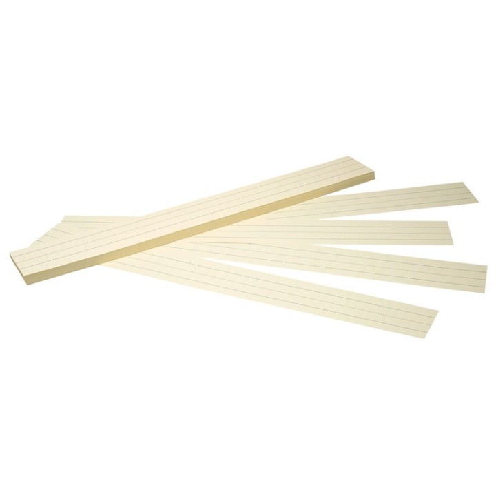 Pacon® Sentence Strips, Manila, 3" x 24", 100 Strips