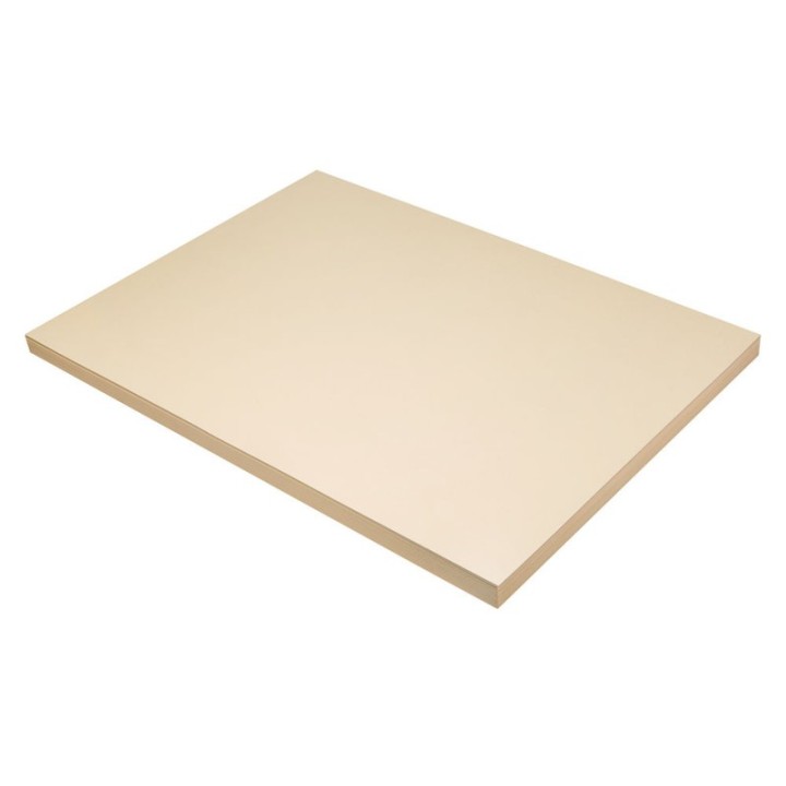 Pacon® Medium Weight Tagboard, Manila, 18" x 24", 100 Sheets