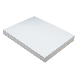 Pacon® Heavyweight Tagboard, White, 9" x 12", 100 Sheets