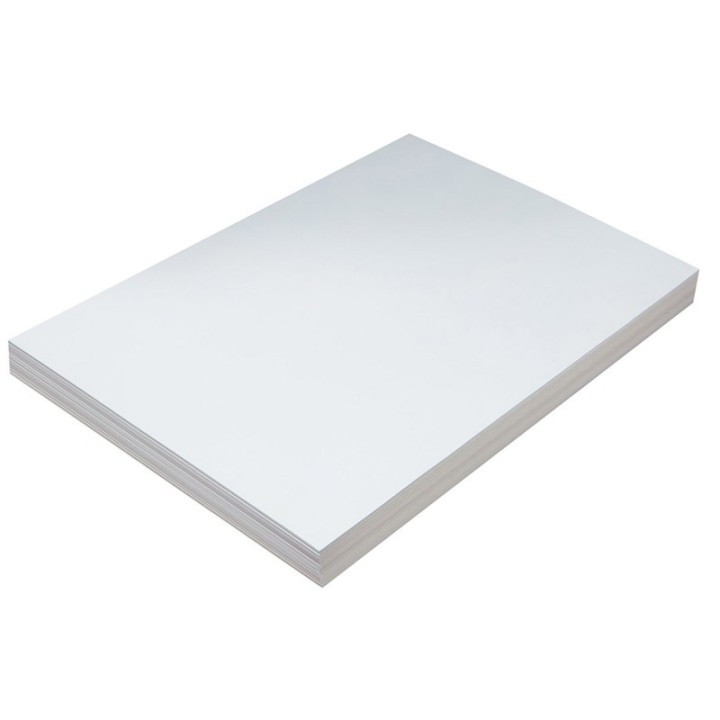 Pacon® Heavyweight Tagboard, White, 12" x 18", 100 Sheets