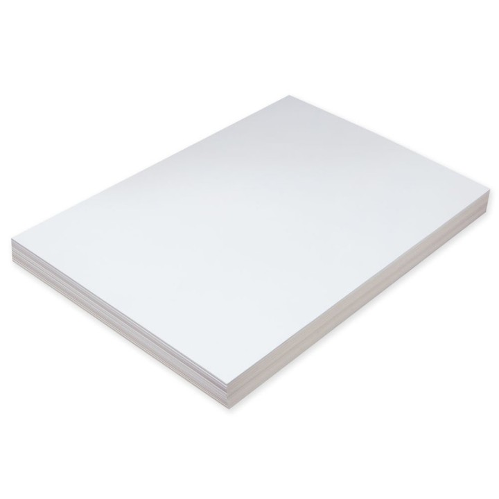 Pacon® Super Heavyweight Tagboard, White, 12" x 18", 100 Sheets