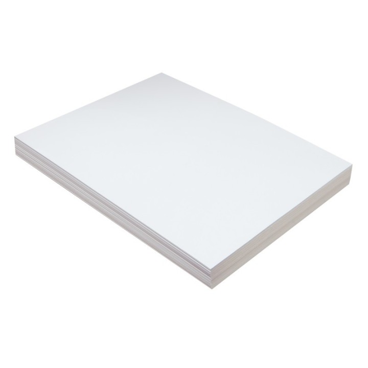 Pacon® Medium Weight Tagboard, White, 9" x 12", 100 Sheets