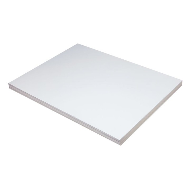 Pacon® Medium Weight Tagboard, White, 18" x 24", 100 Sheets
